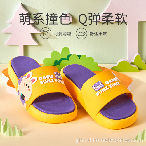 China Fashion Trend Non-Slip Cartoon Summer Beach Slippers Manufactory